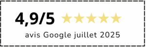 Avis Google juillet 2025